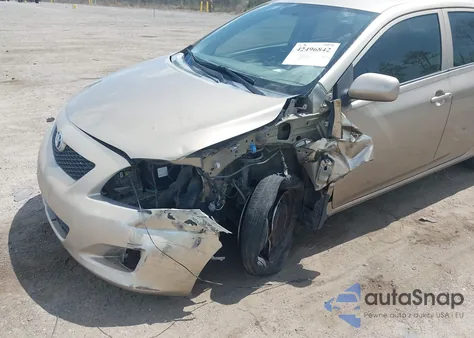 2010 Toyota Corolla Le z USA, uszkodzony, nr VIN 1NXBU4EE3AZ222756